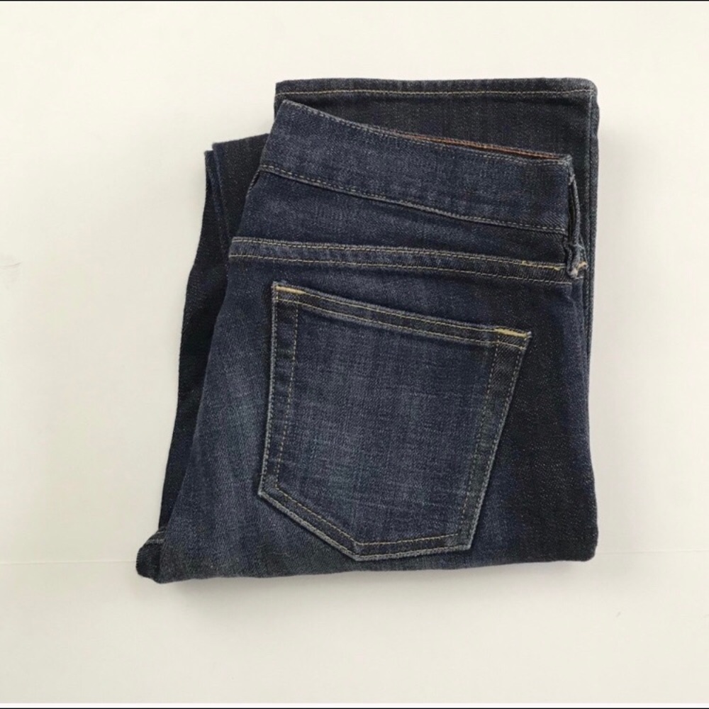 ** J Crew ** dark wash matchstick jeans